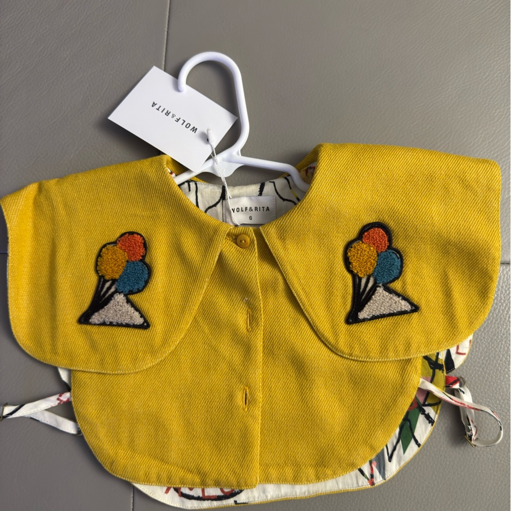 Wolf & Rita - girls mock shirt accessory for Playful Style